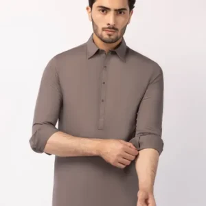 LIGHT BROWN CASUAL KAMEEZ SHALWAR